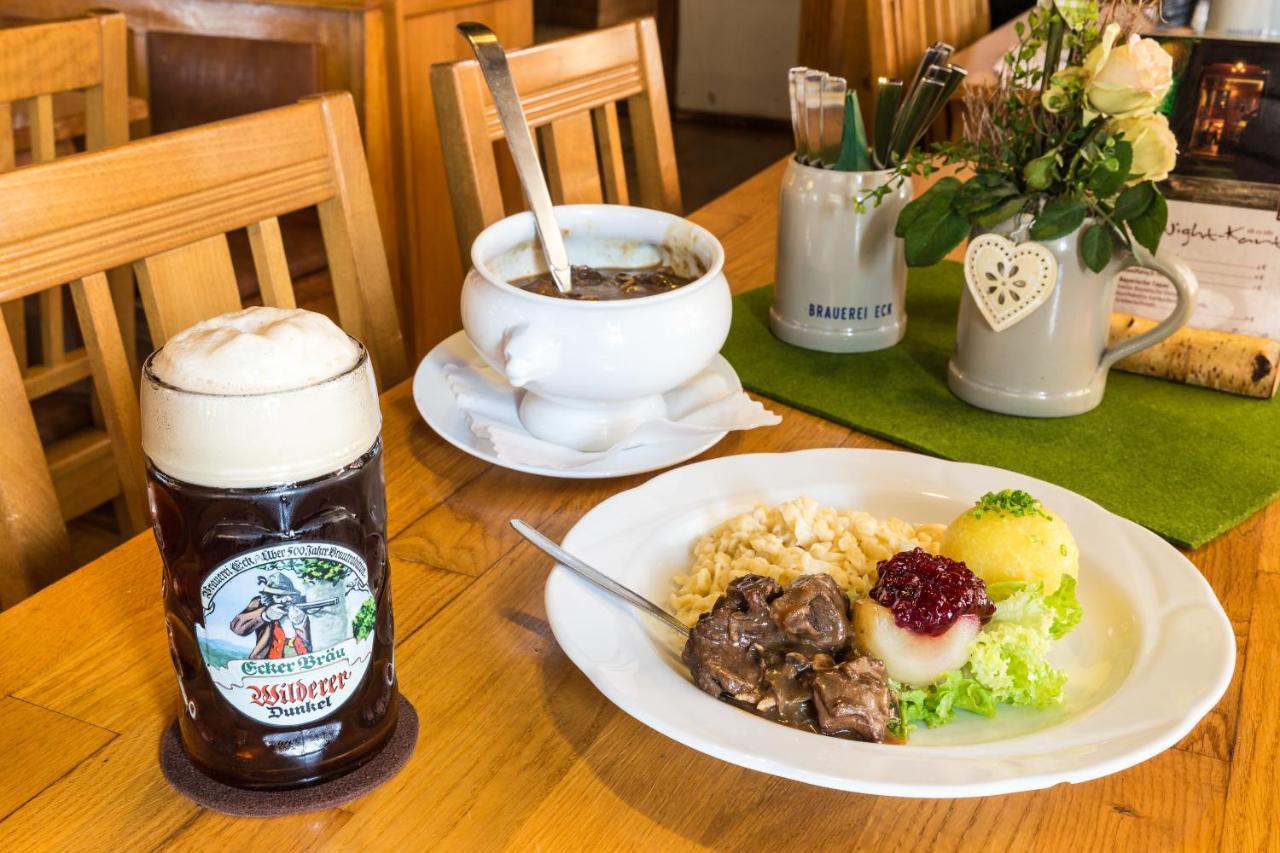 Brauerei-Gasthof Eck Hotel Bobrach Luaran gambar